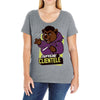 old dirty dermot 2 Ladies Curvy T-Shirt
