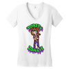 toasty zombie Women's V-Neck T-Shirt