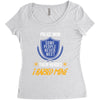 police mom  i rised mine. Women's Triblend Scoop T-shirt
