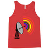 gaydar gay rainbow radar Tank Top