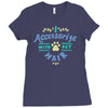 i accessorize with pet hair Ladies Fitted T-Shirt