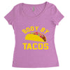 body by tacos funny Women's Triblend Scoop T-shirt