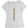 Human Women's Triblend Scoop T-shirt