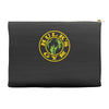 hulk's gym funny Accessory Pouches