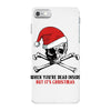 skull christmas iPhone 7 Case