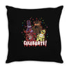 five nights at freddy's celebrate! Throw Pillow