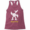 volleyball style sport funny gift present outdoor Racerback Tank
