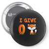 zero fox Pin-back button