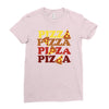 pizza lover 2 Ladies Fitted T-Shirt