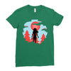 adventure girl Ladies Fitted T-Shirt
