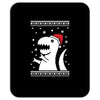 big trex santa ugly christmas Mousepad