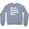 dre eazy cube rendre eazy cube ren Crewneck Sweatshirt