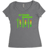 dj volume,funny Women's Triblend Scoop T-shirt