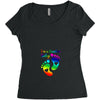 I'm a Rainbow Baby Women's Triblend Scoop T-shirt