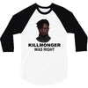 erik killmonger 3/4 Sleeve Shirt