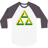 triforce illusion zelda 3/4 Sleeve Shirt