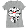 friday anonymous Ladies Fitted T-Shirt