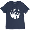 panda bear sticker vinyl decal   cute animal art car window bumper V-Neck Tee