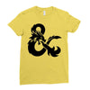 dungeons and dragons Ladies Fitted T-Shirt
