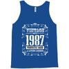 vintage made in 1987 perfectly aged a living legend Tank Top