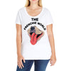 the frenchie world Ladies Curvy T-Shirt