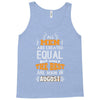 All Men Are Created Equal But Only The Best Are Born In August Tank Top