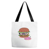 monster burger Tote Bags