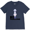 no probllama V-Neck Tee
