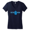 doctor whom Women's V-Neck T-Shirt