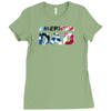 american dad Ladies Fitted T-Shirt