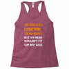 liberal for halloween Racerback Tank