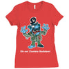 zombie saddam Ladies Fitted T-Shirt
