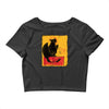 fury of the night Crop Top