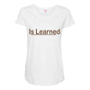 is learned Maternity Scoop Neck T-shirt