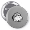 nerd penguin Pin-back button