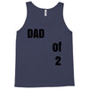 dad of 2 Tank Top