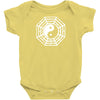 i ching ying and yang Baby Onesie