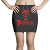 screaming skull Mini Skirts