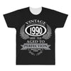 vintage quality without compromise 1990 aged to perfection All Over Men's T-shirt