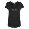 seven Maternity Scoop Neck T-shirt