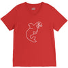 dolpin V-Neck Tee