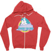 unicorn alway be you Zipper Hoodie