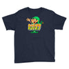 raised by elves elf christmas Youth Tee