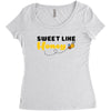 Sweet Like Honey Women's Triblend Scoop T-shirt