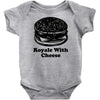 royale with cheese Baby Onesie