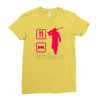 eat sleep battlefield Ladies Fitted T-Shirt