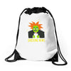 shocking news Drawstring Bags
