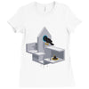 portal bird Ladies Fitted T-Shirt