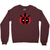 dead funny Crewneck Sweatshirt