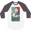 Supreme Leader Un, Kim Jong Un Parody 3/4 Sleeve Shirt